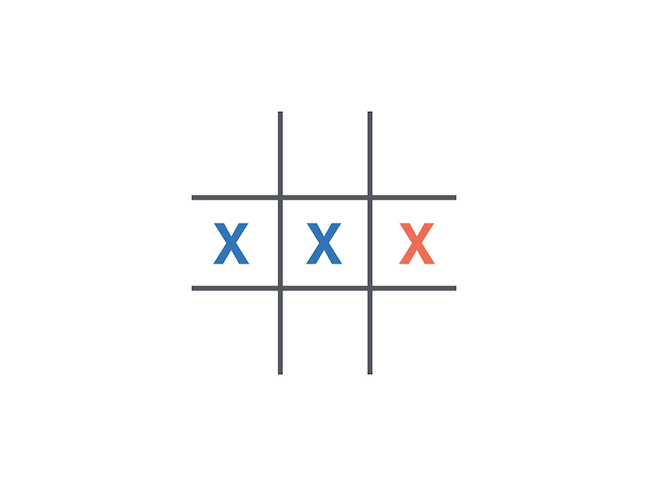Wild tic-tac-toe board 2